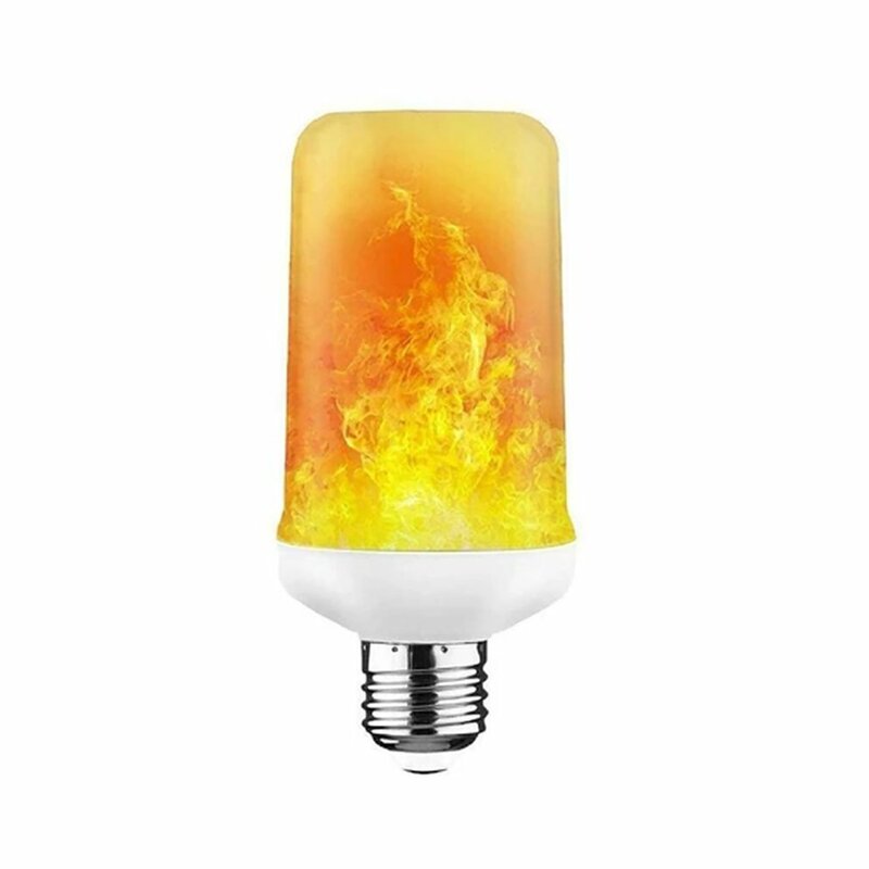 Bombilla LED con efecto de llama dinámica, lámpara de maíz creativa de múltiples modos, luces decorativas para bar, hotel, restaurante, fiesta