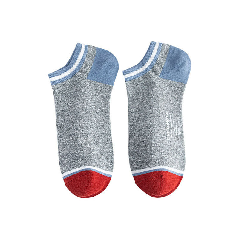 Men’s cotton socks 2022 man low tube sport spring&summer socks 3pairs/lot male boy socks VKMONY