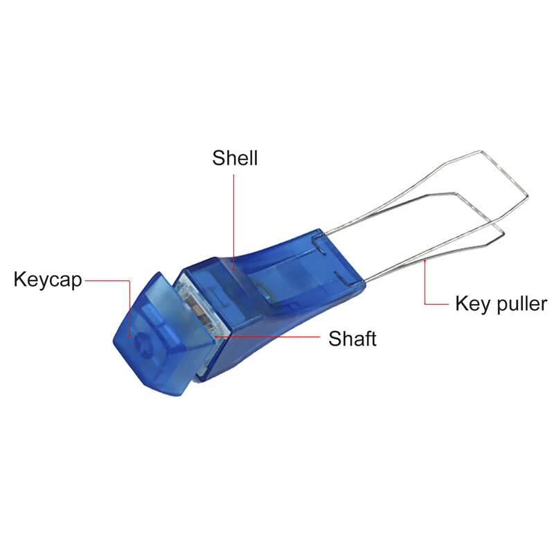 2 in 1 Metal Key Keycaps Button Puller Removal Tool for Mechanical Keyboard