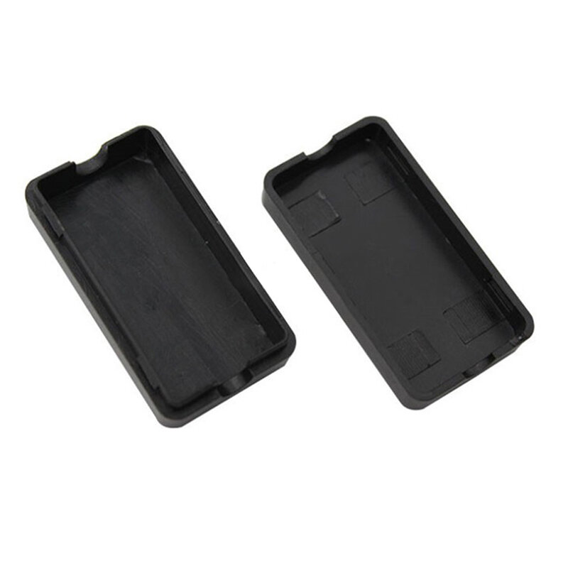 2Pcs Plastik ABS Multi Spesifikasi Elektronik Case Hitam Junction Box