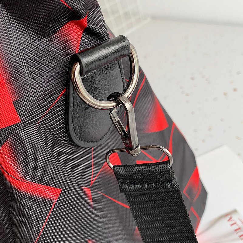 Ymicro bolsa de viagem grande, bolsa para viagem, em tecido oxford, com alça de ombro, cor de contraste, da moda, 2021