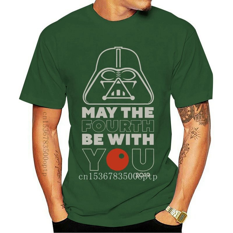 New May The Fourth Be With You 2021 Vader T-Shirt Digital Printed Tee Shirt