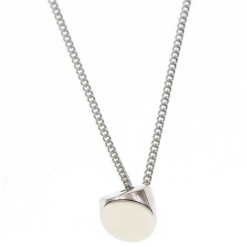 Sodrov 925 colar de prata esterlina para as mulheres personalidade geométrica criativa pingente colar de alta qualidade prata 925 jóias