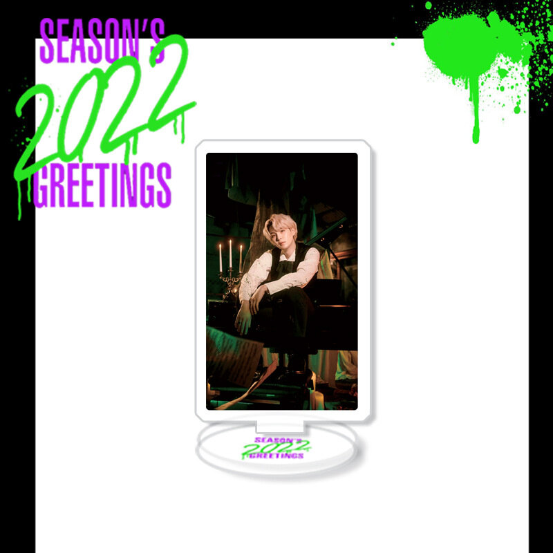 Kpop Bangtan Jongens 2022 Season's Greetingsrcreative Acryl Pop Model Desktop Decoratie Cosplay Gift Jin Jk Suga Fan Collectie