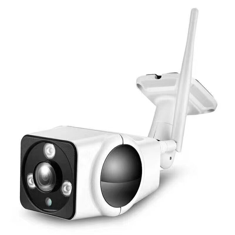 Caméra de surveillance extérieure IP VR 2MP/1080P, étanche, lentille panoramique à 180/360 degrés, avec yeux de poisson, système d'alarme de sécurité domestique