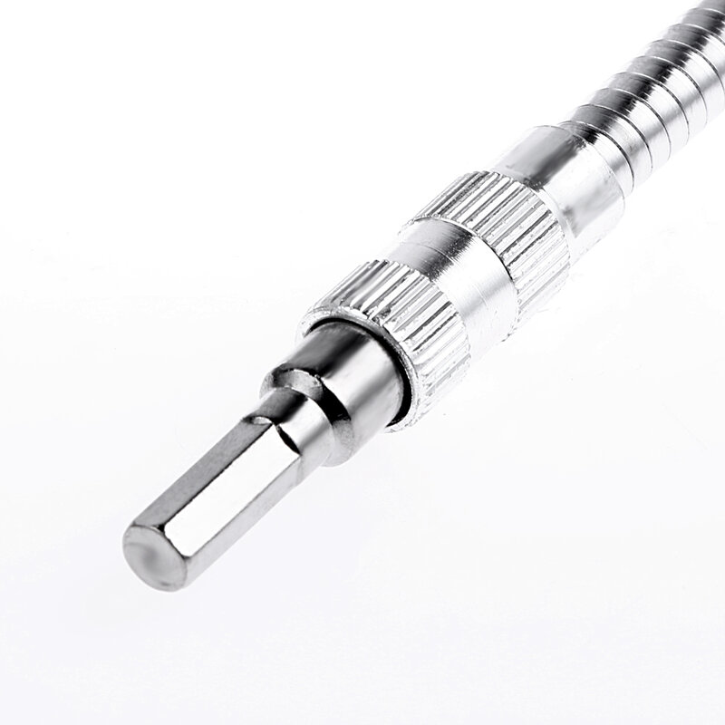 Electric Drill Metal Extension Screwdriver Bit Holder Soft Universal Flexible Shaft Electric Drill Bit Holder