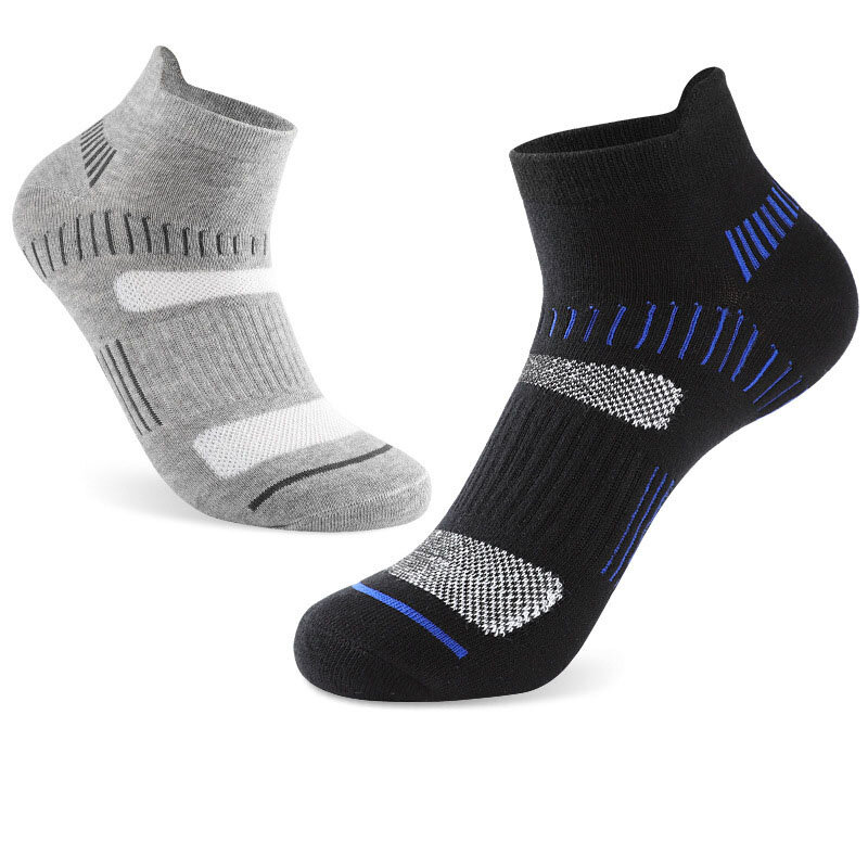 5 Pairs Autumn High Quality Men Women Socks Organic Cotton Breathable Protective Ankle Sport Mesh Sock Plus Breathable