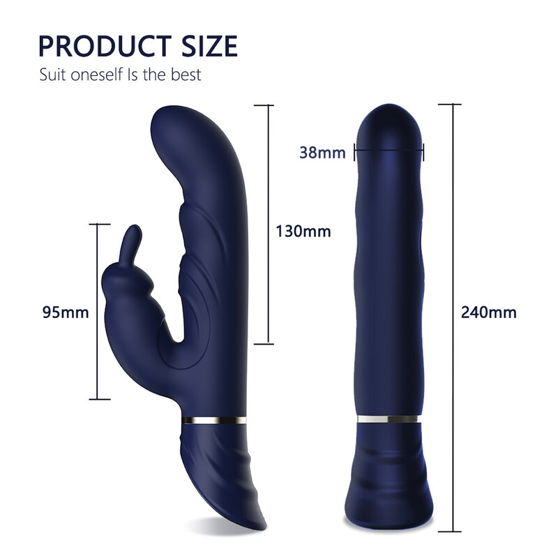 Super Leistungsstarke Kaninchen Vibrator Sex Spielzeug für Frauen G-Spot Klitoris Stimulation 10 Geschwindigkeiten Hase Vibrierende Weibliche Waren für erwachsene