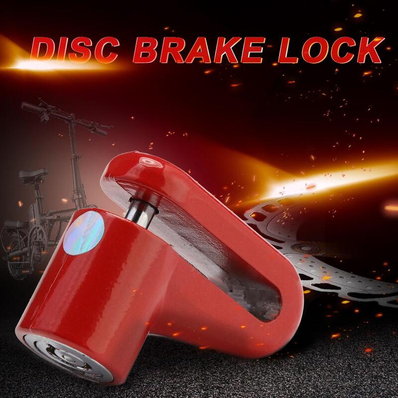 Anti-Theft Wheels Disc Brakes Lock w/ Steel Wire for M365 Electric Scooter Skateboard Wheels Lock Disc Brake