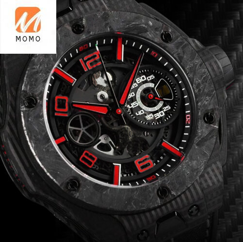 Boîtier de montre en Fiber de carbone, haute résistance à la corrosion, accessoires de montre