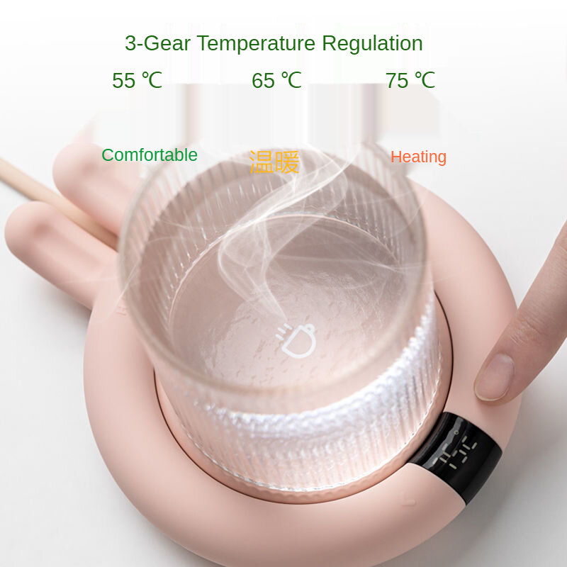 Porta-copos de aquecimento termostática de 55 graus