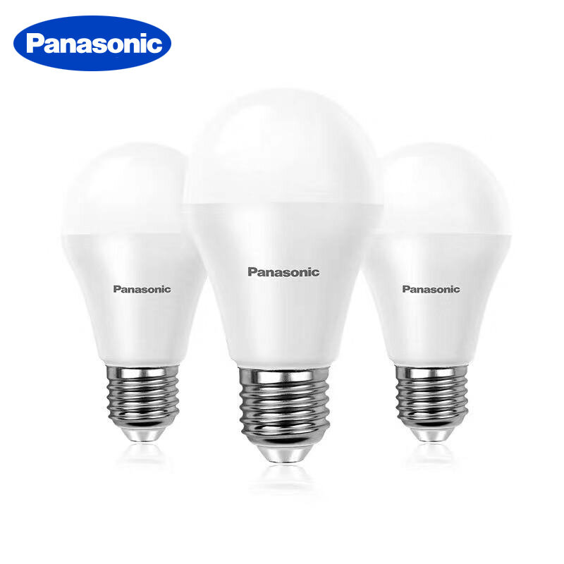 Panasonic-lâmpada de led, e27, e14, 6w, 9w, 11w, ac, 220v, 230v, 240v, cor branca, fria, quente