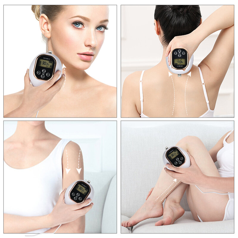 Rechargeable/Plug Electric Cupping Massage Guasha Suction Scraping Slimming Anti Cellulite Massager Device Negative Physiothera