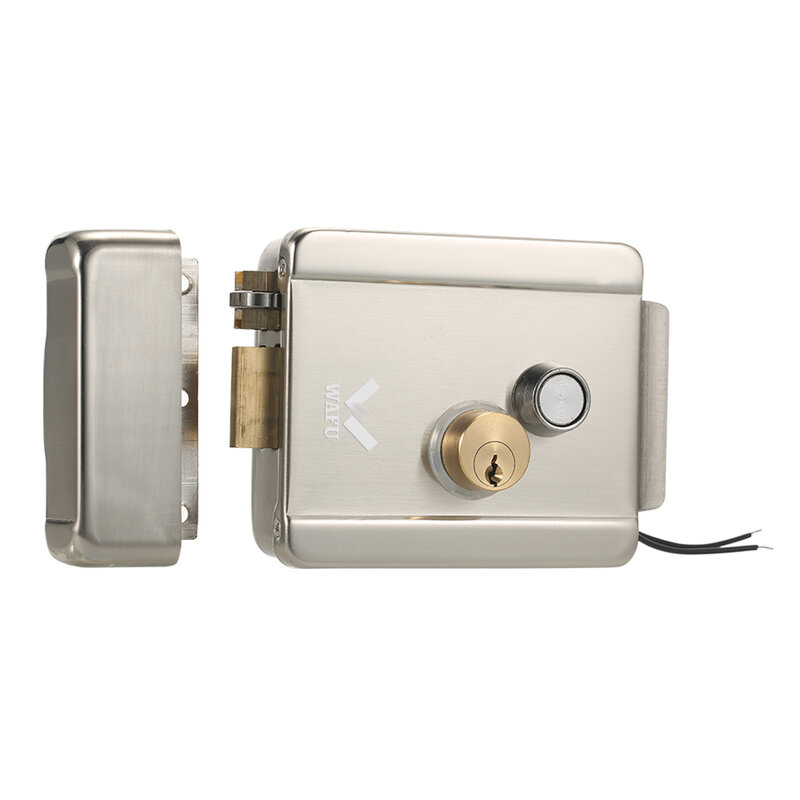 Cerradura de puerta eléctrica inteligente para el hogar y la Oficina, cerrojo metálico eléctrico seguro, Control de acceso