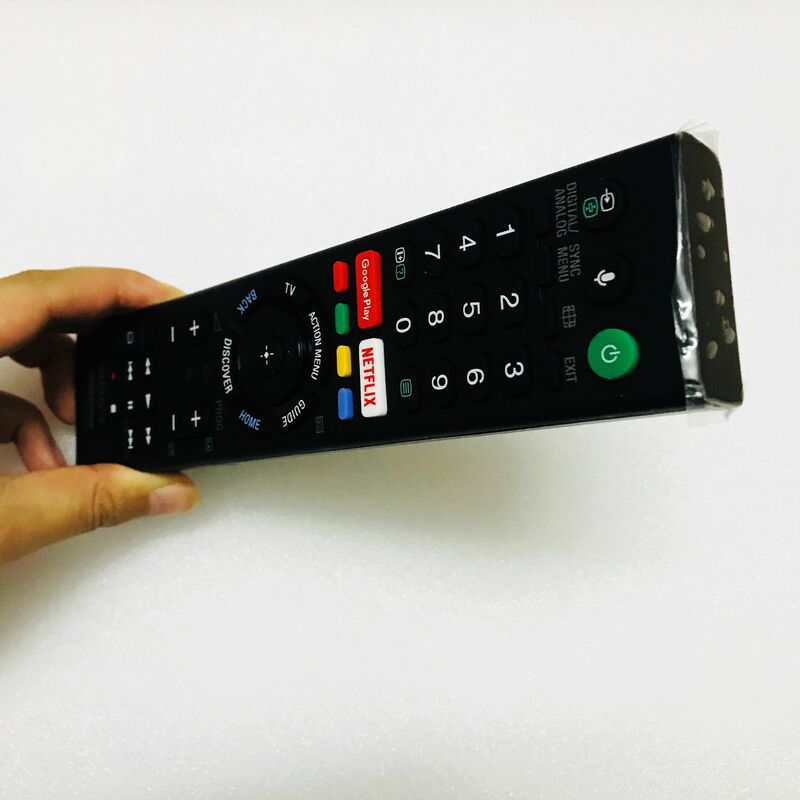 Controle remoto adequado para tv sony com empunhadura embutida, sem função de voz