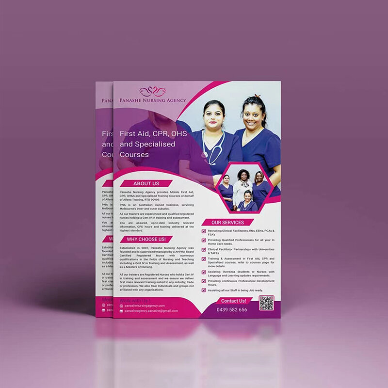 A6 Flyer custom Leaflets Print Double-sided Color printing 157gsm Coated paper 500/1000pcs(142X105mm) Business flyer Free design