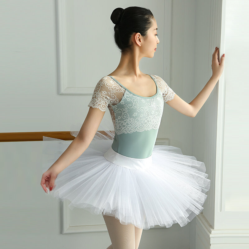 Falda de tul Vintage para mujer Ropa de baile de Ballet de lujo par 