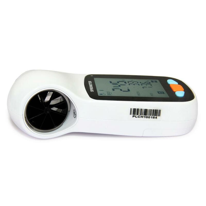 SP70B Digital Spirometer Bluetooth Infrared Mode Lung Breathing Spirometry Diagnostic Software