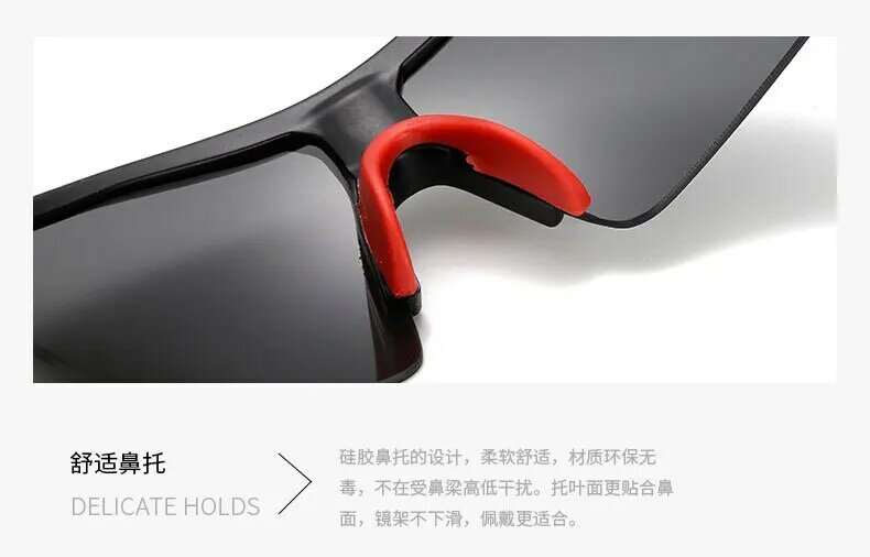 Nowy gorący bubel dla 2021 tanie plastikowe, ale wysokiej jakości okulary sportowe na zewnątrz okulary męskie kolarstwo spolaryzowane