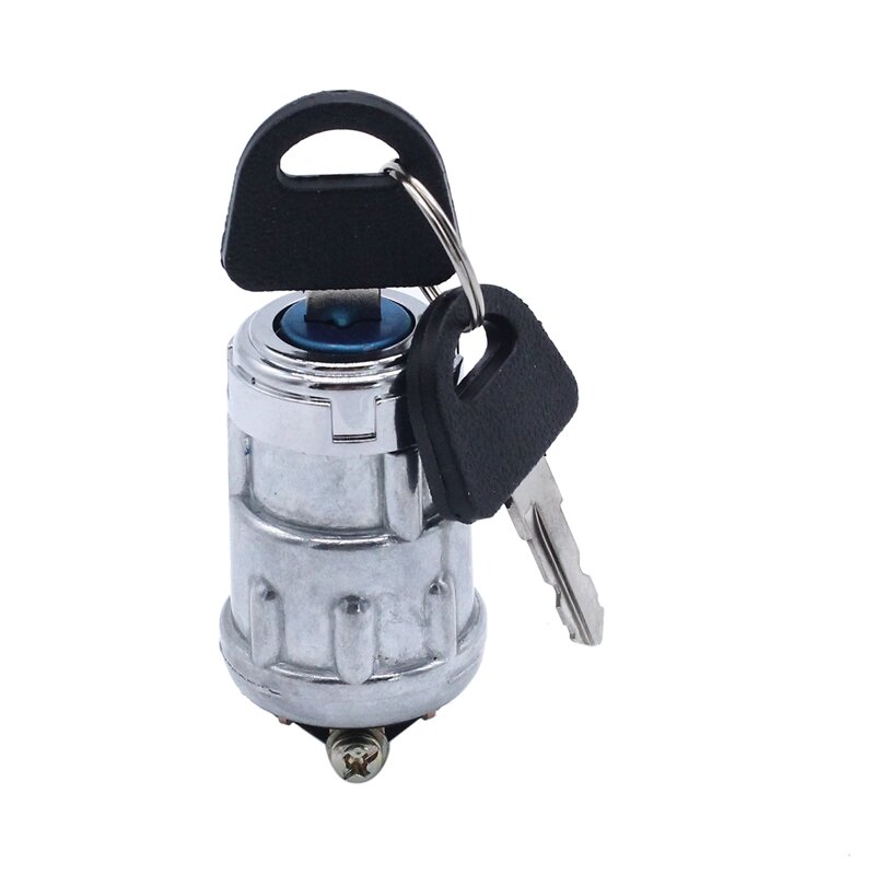 Chave de barril de ignição universal, interruptor à prova d'água, chaves de cobertura, 12v, para carro, barco, bicicleta, motocicleta