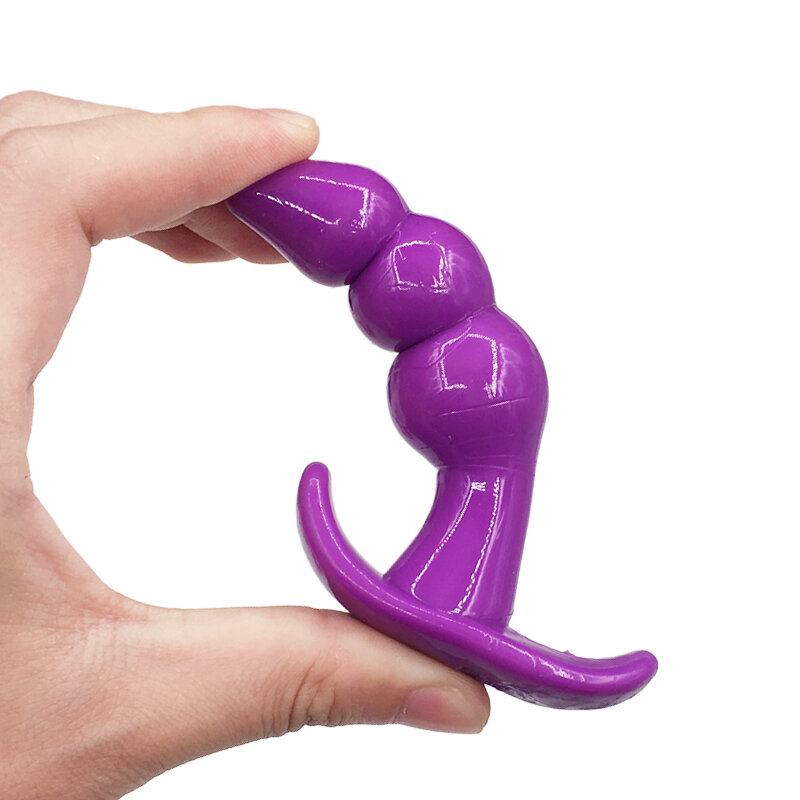 Silikon Anal Plug Vibrator Männlichen Prostata Massager Anal Perlen Stecker G Spot Butt Plug Erwachsene Masturbation Anal Sex Spielzeug für frau