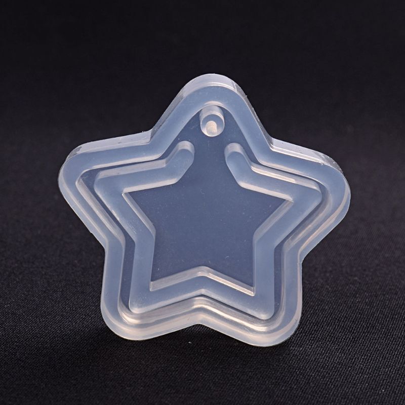 7Pc Handmade Crying Moon Star Toy Horse Resin Pendant Mold Magic Circle Epoxy Resin Mould Jewelry Making Tools Art Craft
