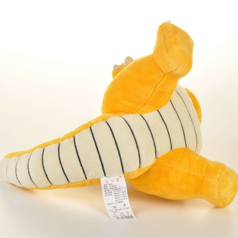 Pokemon original dragonite brinquedo de pelúcia brinquedos de pelúcia animal-grande 12 "um presente para uma criança