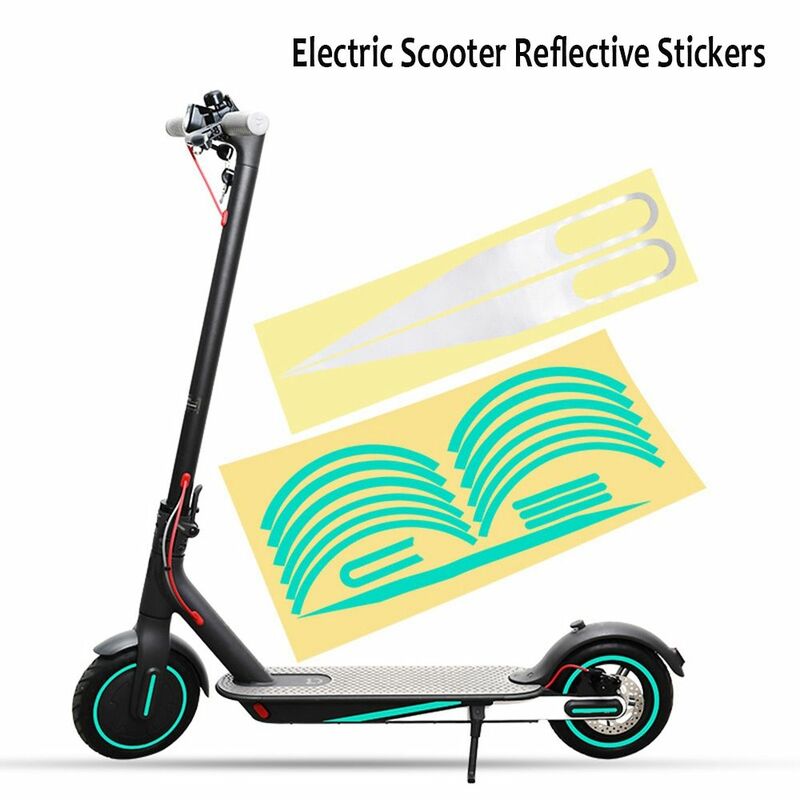 Accessoires Waarschuwing Strip Night Veiligheid Reflecteren Licht Tags Paster Decals Skateboard Sticker Reflecterende Styling Stickers