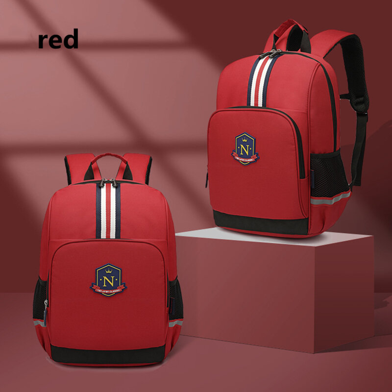 Primary Students Children British Style Backpack School Bags for Girls Boys Bag Mochila Waterproof Backpacks Kids Bag