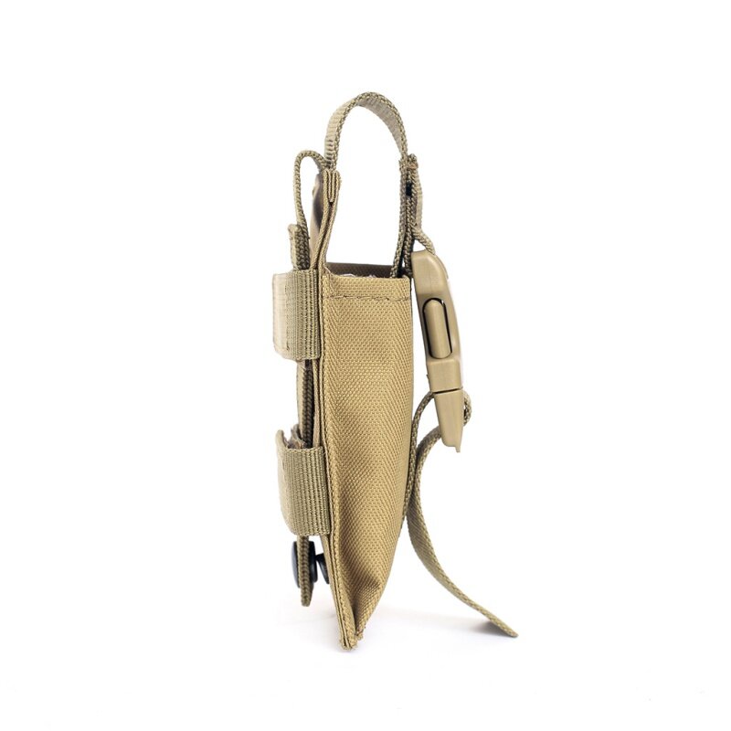 アウトドアスポーツ軍事戦術シングルピストル雑誌懐中電灯シース狩猟エアガン迷彩バッグ