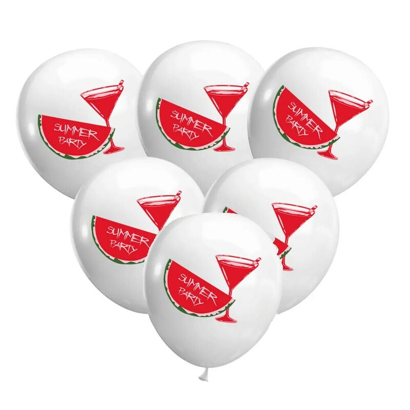 12Inch Semangka Lateks Balon Selamat Ulang Tahun Hadiah Dekorasi Aurélie Pernikahan Balon Bayi Shower Perlengkapan Pesta