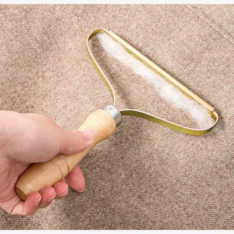 Mini removedor de fiapos para tecido, navalha portátil para remoção de pelo e pelugem, adequado para roupas e carpetes, utensílio de escova para raspar