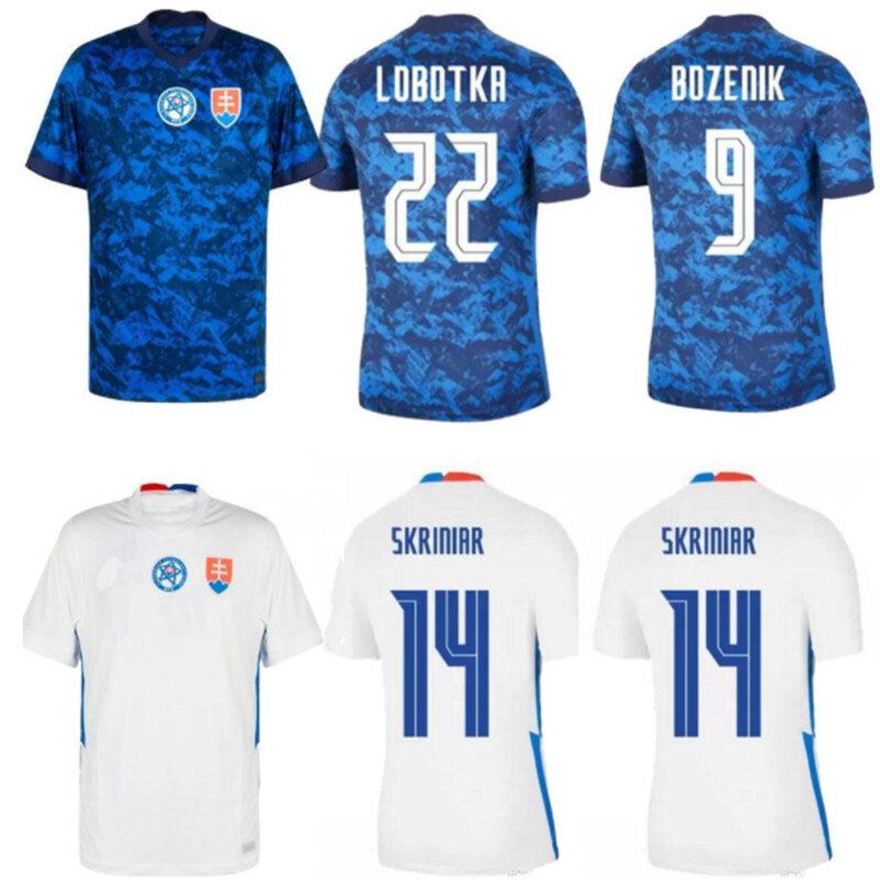 Erwachsene shirt HAMSIK LOBOTKA Top Qualität Home away neue 21 22 Slowakei hemd BOZENIK SKRINIAR 2021 2122 neue Slowakei hemd