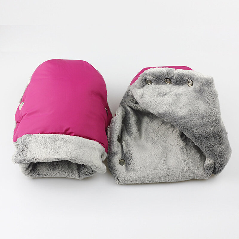 Gants de poussette imperméable pour hiver | Gants de poussette et de poussette, sacoche à main, accessoire de sacoche étanche, mitaines de bébé, accessoires de bébé, pochette de chariot