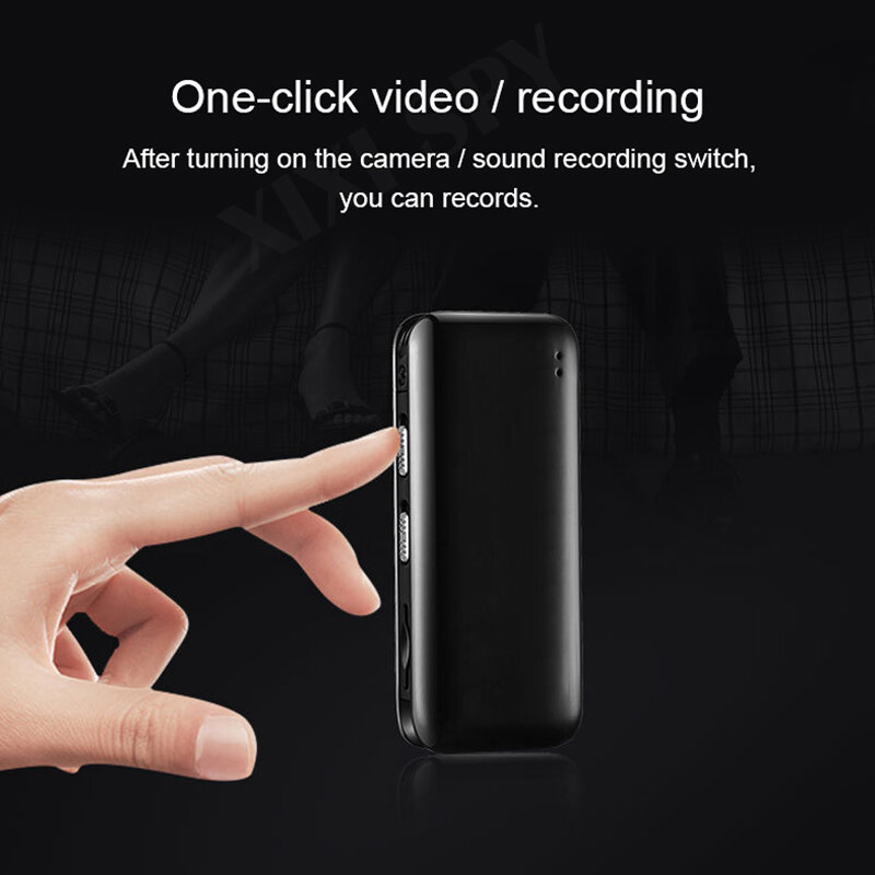 XIXI SPY 딕터폰 비밀 홈 미니 카메라, 1080P HD DV 전문 디지털 음성 비디오 레코더 소형 마이크로 사운드 브랜드