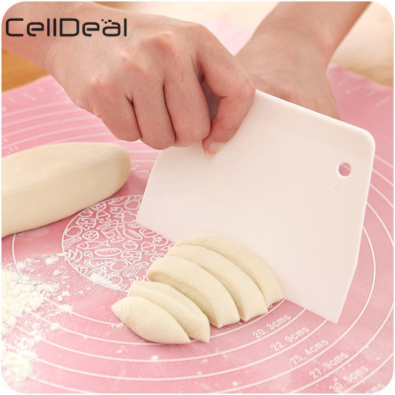 Cake Smoother Polisher Tools Cake Decorating Smoother Fondant Sugarcraft Cake Spatulas Baking Tools Supplies Dough Cutter