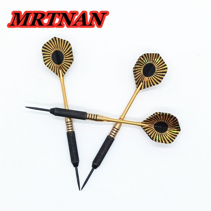 Hot sale 3 pieces/set of high quality 24g hard steel darts new professional indoor game competitive throwing sports dart set