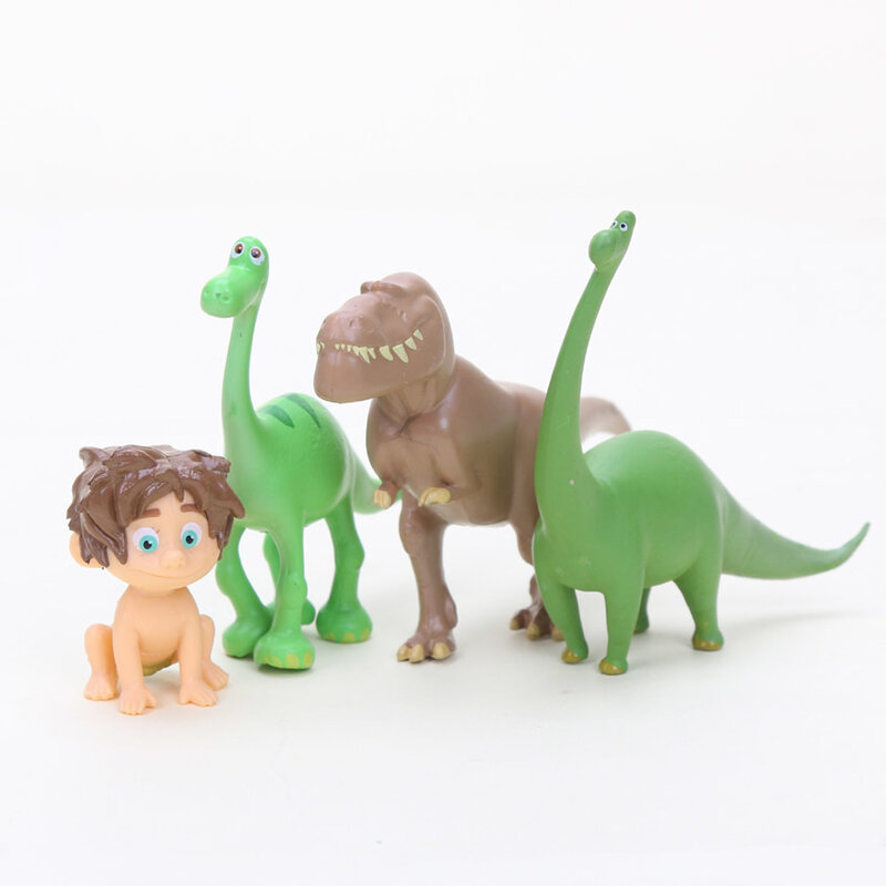 12 pçs/lote Arlo Spot Boa Miniaturas Pvc Figuras de Ação Dinossauros Figurinhas Filme Set Ciência Hobby Brinquedos Dos Miúdos