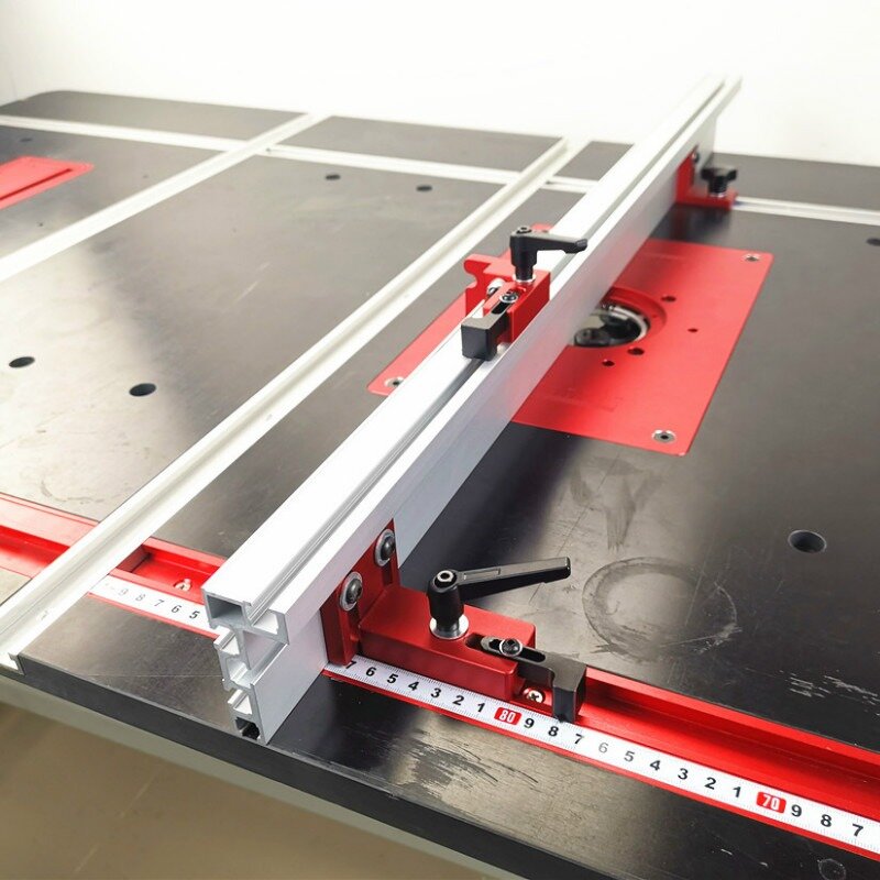 Universale 45 tipo t-track t-slot mitra track Jig lega di alluminio mitra Track Stop lavorazione del legno strumenti fai da te per tavolo sega Pusher