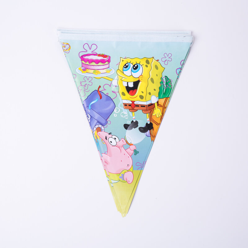 66pcs Sponge Baby Shower decorazioni per feste banner per tazze cappello paglia per bambini compleanno ragazzo stoviglie usa e getta forniture per feste