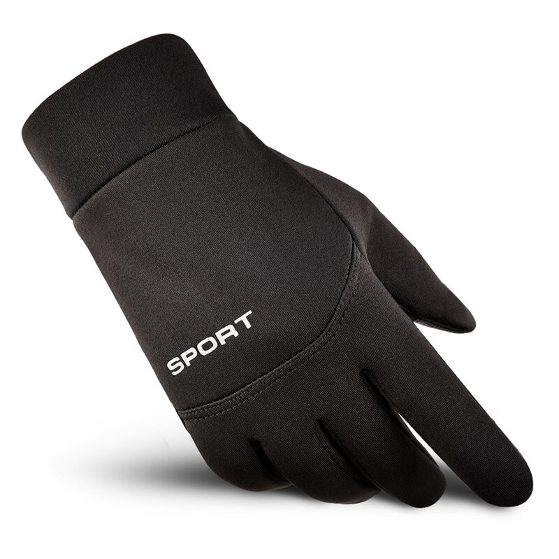 Ветрозащитные зимние теплые водонепроницаемые перчатки унисекс перчатки для активного отдыха и велоспорта на молнии перчатки для сенсорн...
