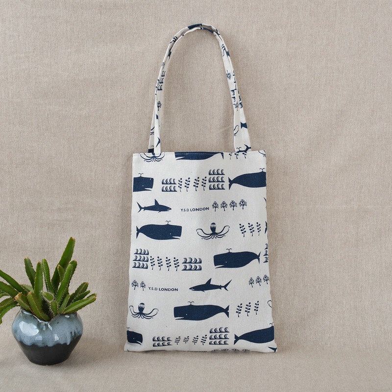 Stay Fresh Art Digital Printing Tote Bag For Women Casual Tote Ladies Bag Shoulder Bag Foldable Shopping Bag Outdoor Beach Bags