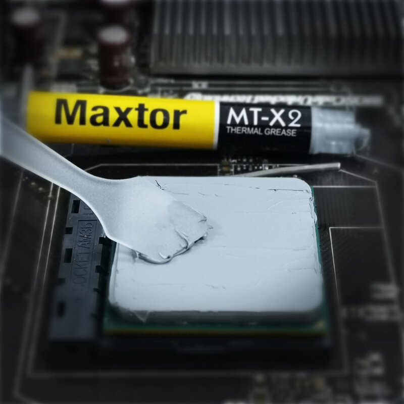 ماكستور MT-X2 5g معجون حراري كمبيوتر محمول اللوحة سطح المكتب وحدة المعالجة المركزية وحدة معالجة الرسومات برودة المبرد