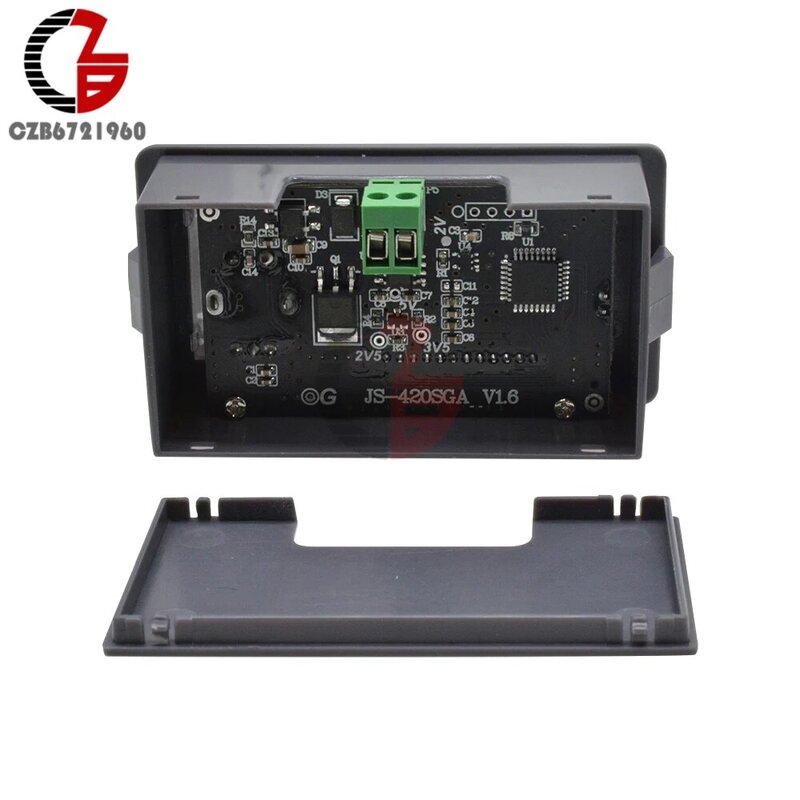 4-20mA LCD ดิจิตอลสัญญาณ DC ปรับ PLC Current Transmitter Tester สองสายเอาต์พุตทดสอบแบบไดนามิก DIY 24V