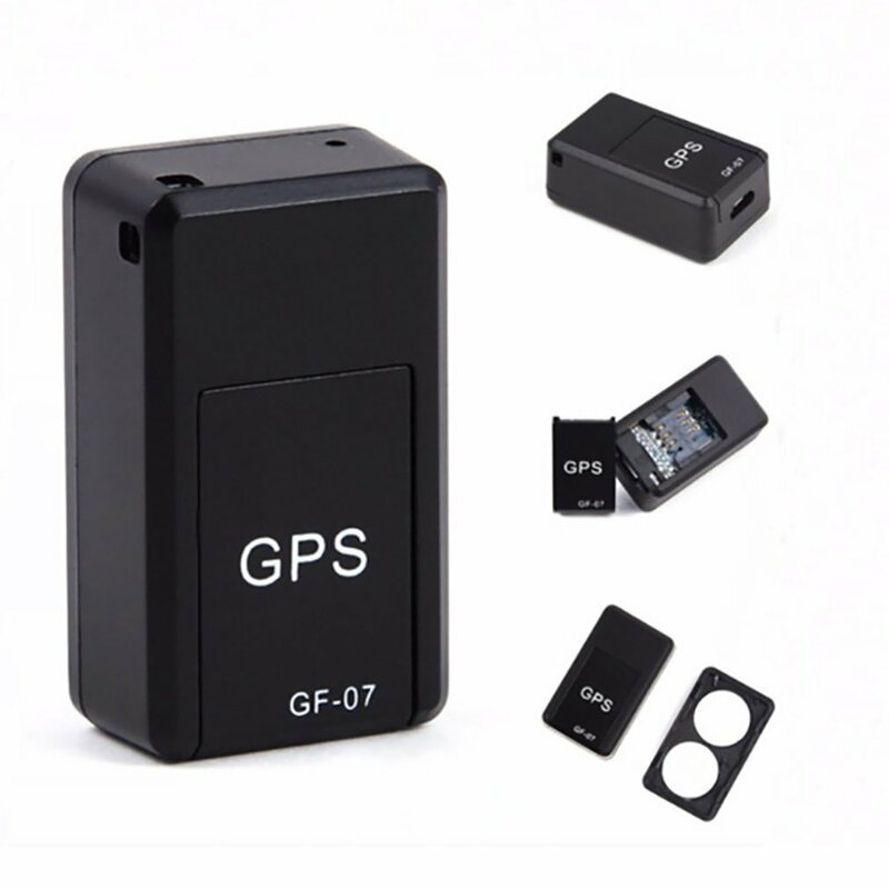 Localizador de coche GF07 GSM magnético, Mini rastreador de coche LBS en tiempo Real, rastreador GPS inteligente, localizador antirrobo para coche