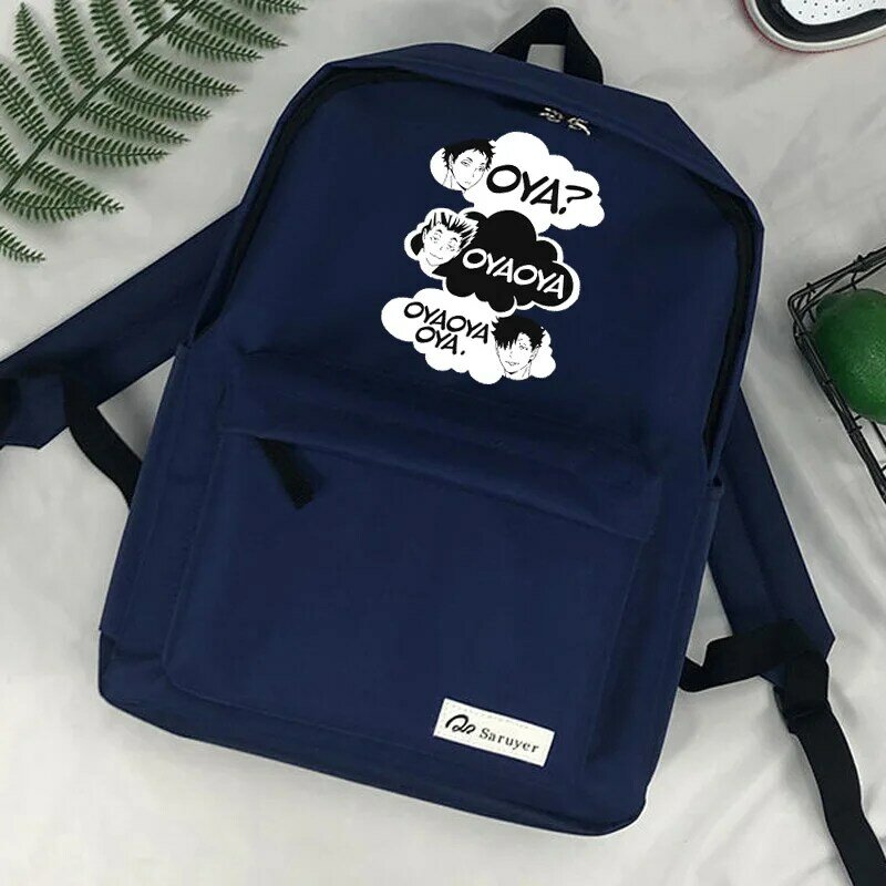 Haikyuu mochila mochilas designer kawaii school ladies  borse da donna mujer backpack