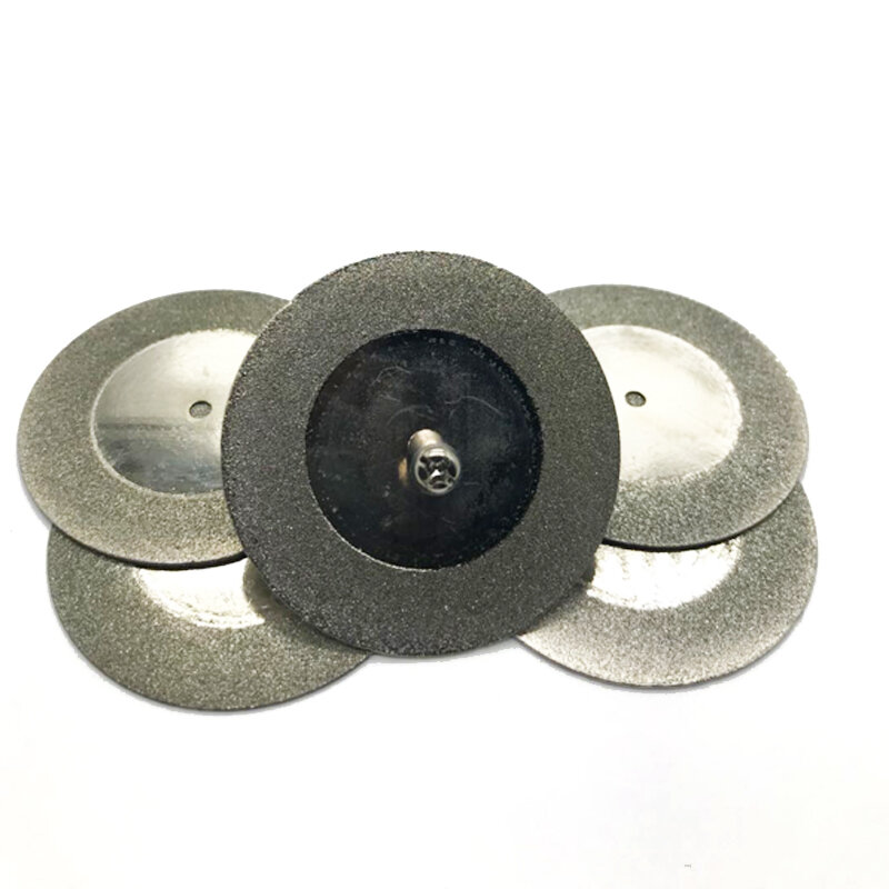 Discos de corte de diamante & broca para ferramenta rotativa, 5 peças, 50mm, lâmina de pedra dremel, alta qualidade, venda imperdível
