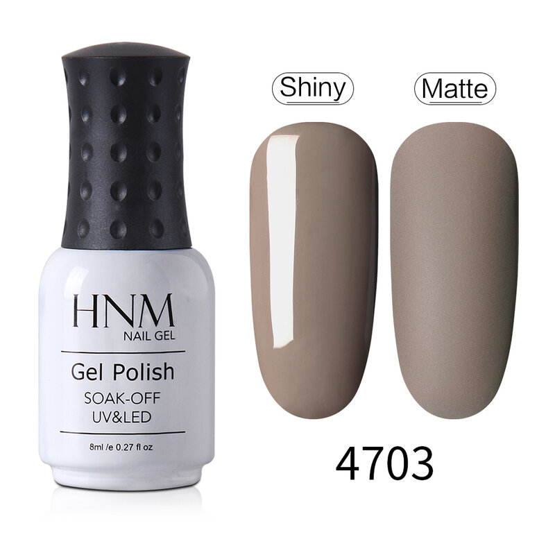 HNM Matte Effect Gel Nail Polish Need Matt Top Coat Clear Base Top Coat UV LED Hybrid Varnishes Lacquer Gel Vernis