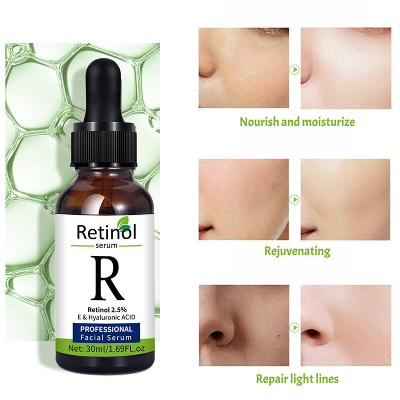Ретинол PEIMEI, средство для увлажнения кожи, Антивозрастная эссенция для выцветания с мелкими линиями, 30 мл