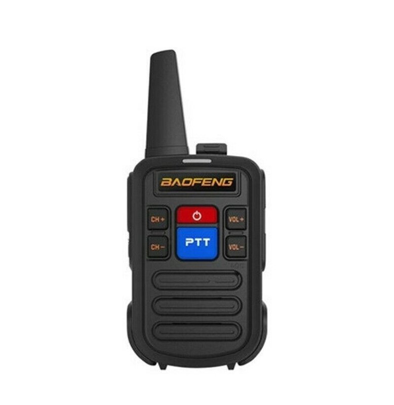 Baofeng-Mini walkie-talkies dobles C50, 2 unidades, Stock en Reino Unido